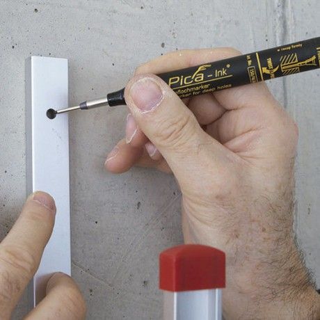 Маркер Pica-Ink Deep Hole Marker з довгим носиком, синій
