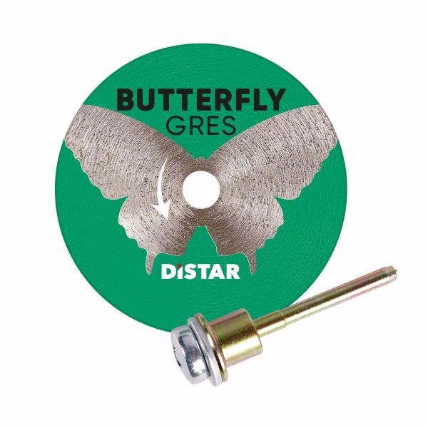 Круг алмазный Distar Butterfly 45мм для гравера, бормашинки