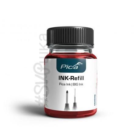 Заправка для маркерів PICA червоний 25мл