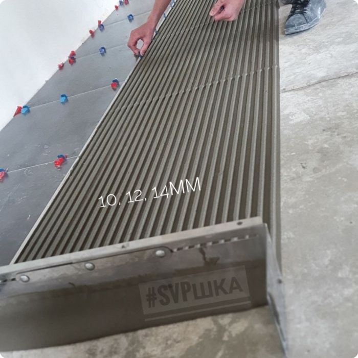 Розсувна гребінка зуб 10 мм до 60см