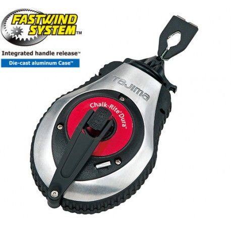 Шнур для разметки 30м TAJIMA, CHALK-RITE DURA